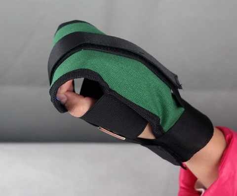 Extra Vaste Handschoen Revalidatie Training Apparatuur Artritis Pijn Hand Vuist Beroerte Hemiplegie Patiënt Training Handschoen