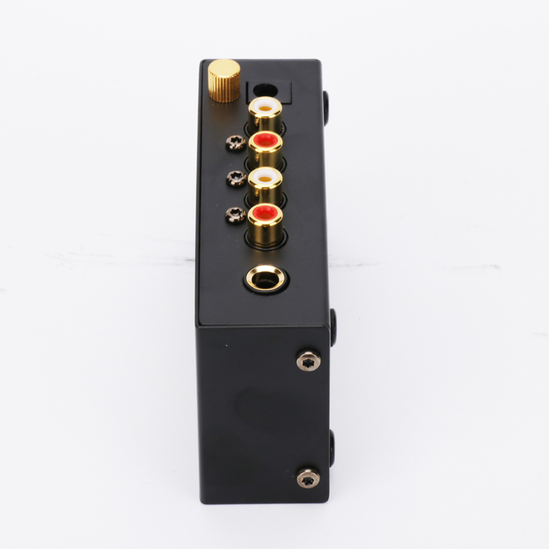 PP400 Preamplificatore fono ultracompatto Preamplificatore Mini amplificatore audio domestico con interfaccia RCA per altoparlanti amplificatore valvolare giradischi