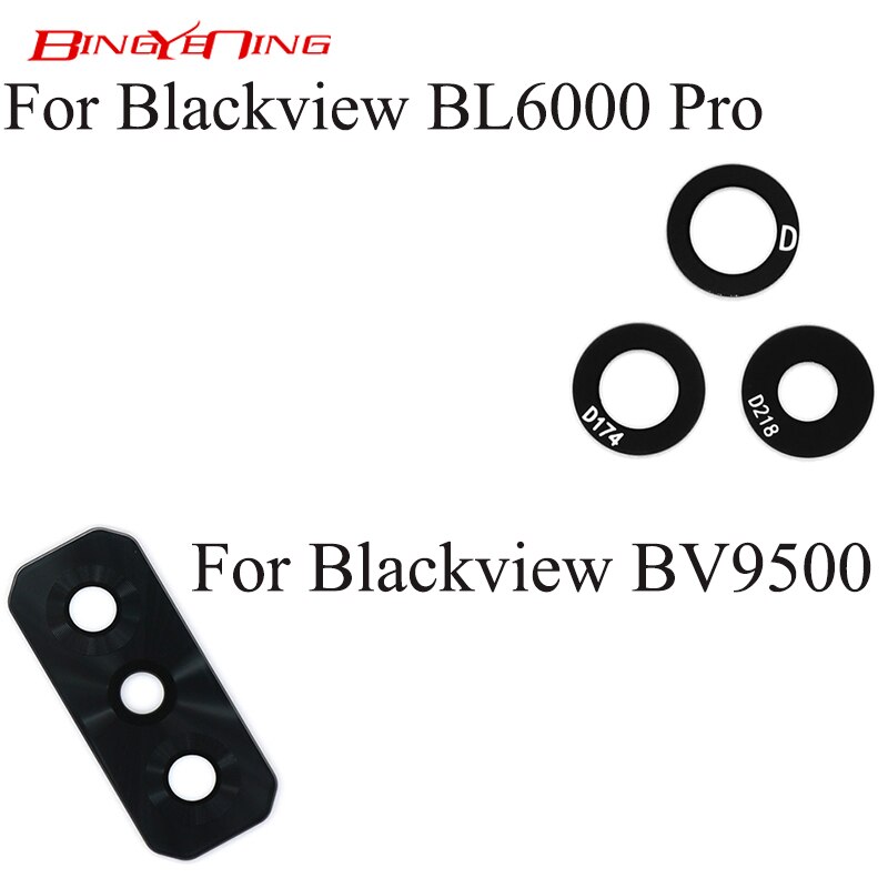 BingYeNing For Blackview BV9500 Pro Rear Back Camera Glass Protective Film For Blackview BL6000 Pro Camera Lens