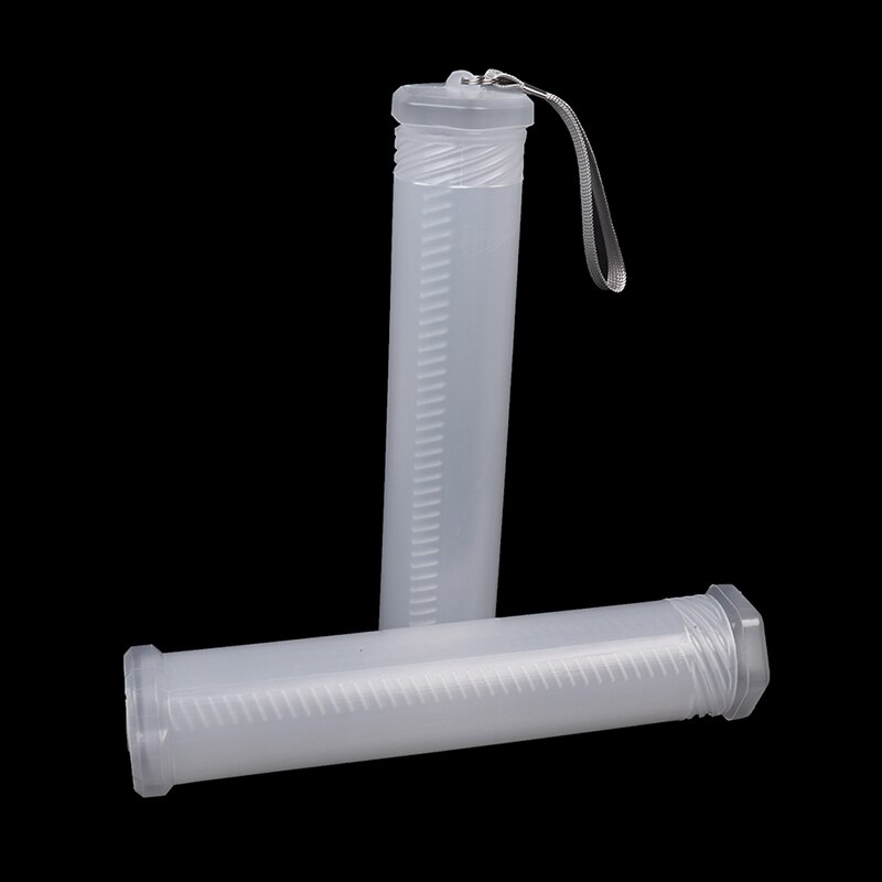 Adjustable Foldable Pen Organizer Plastic Student Supplies Transparent Portable Slim Pen Holder Pencil Case