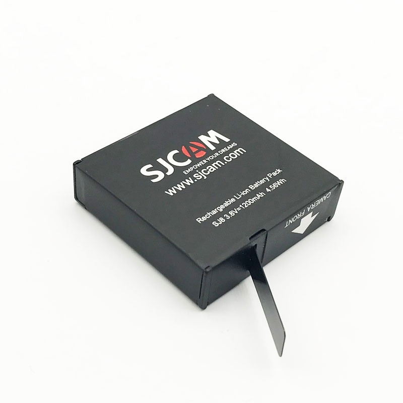 SJCAM SJ8 Batteria - 1200mAh Li-Ion Ricaricabile per SJCAM SJ8 PRO/PLUS/AIR Action Cam