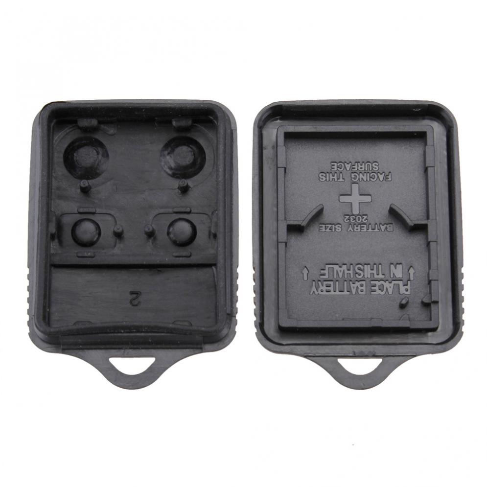 1pcs Black Durable 4 Buttons Keyless Entry Replacement Key Remote Fob Shell Case fit for Ford