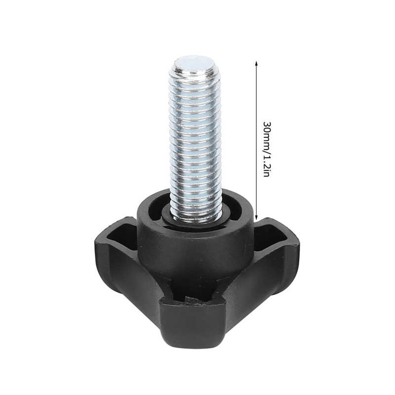 threaded inserts stainless steel wire insert Plastic Triangular Head Handle Screw Knob Tightening Screw Set Accessory M10