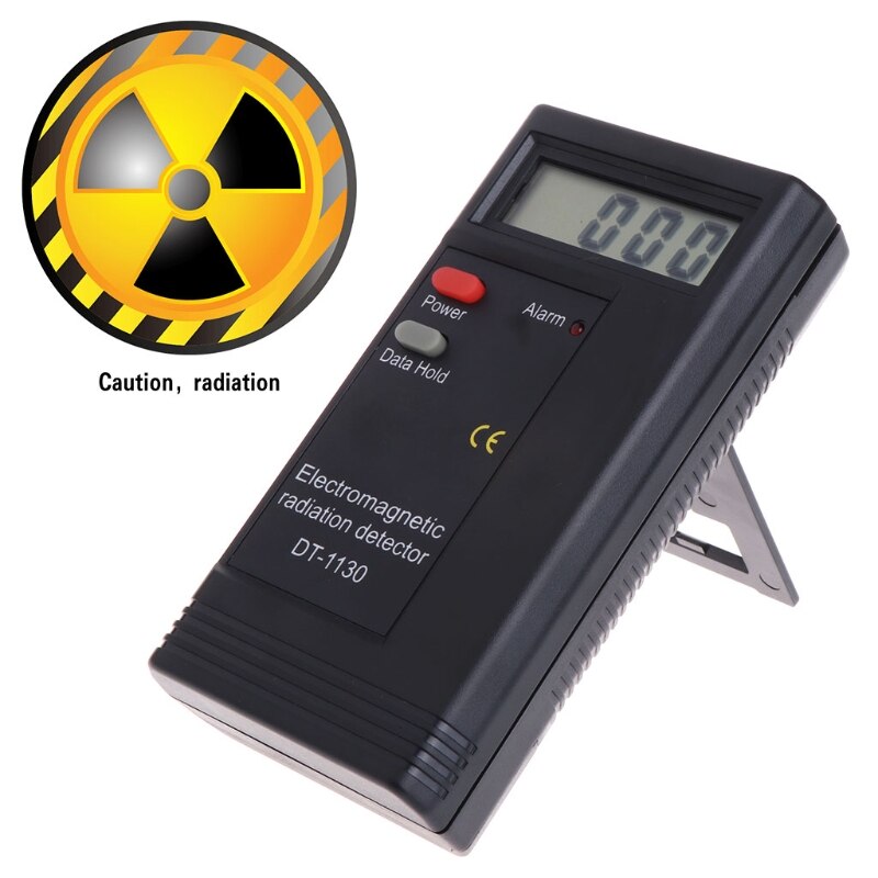 Detector de radiação eletromagnética lcd digital emf medidor dosímetro tester dt1130 dropshipping