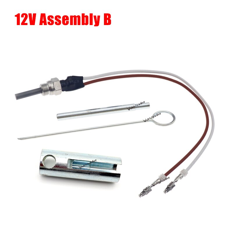 12V Car Diesel Air Heater Glow Plug +Strainer+Wrench+Burner Motor Gaskets For Eberspacher Hydronic D4WSC D5WSC 252106011000: 12V Assembly B