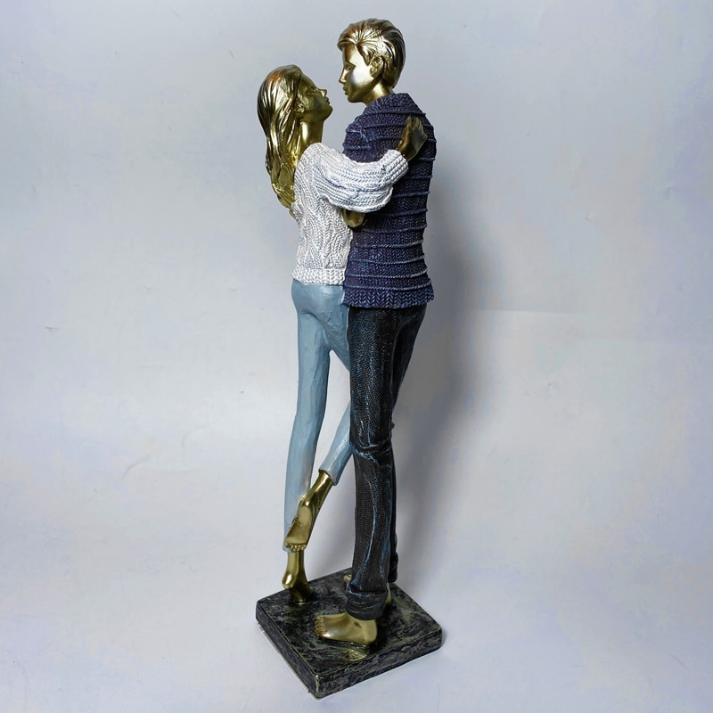 Vilead Jong Paar En Hun Baby Beeldjes Moderne Kunst Hars Standbeeld Huwelijksgeschenken Slaapkamer Woonkamer Interieur Thuis Decoratie