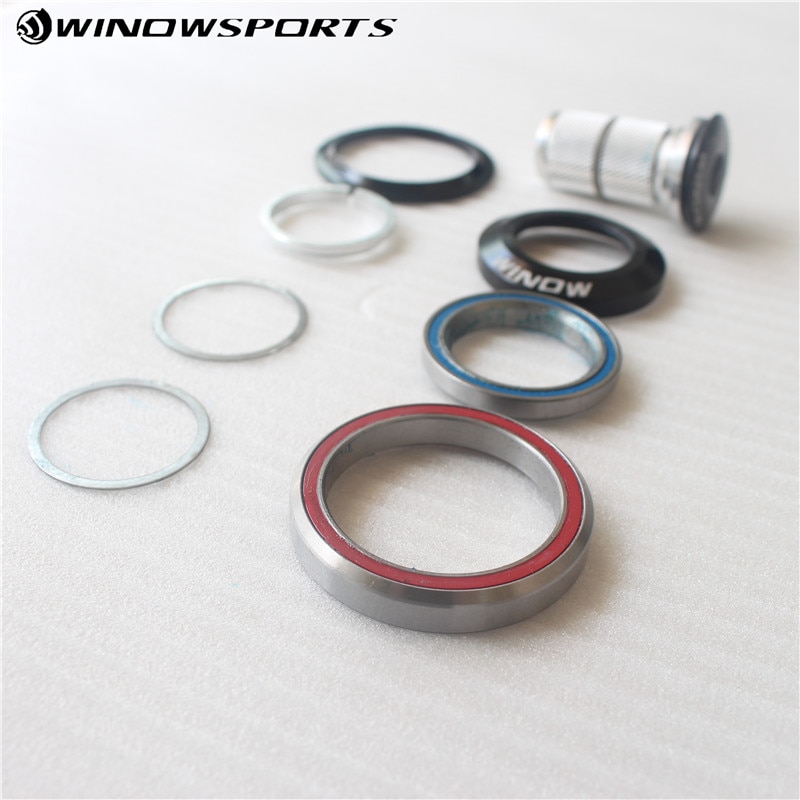Bike Headset Tapered bicycle headset 1-1/8"-1-1/2" for Tapered Road/TT/MTB bicycle headset bike Available