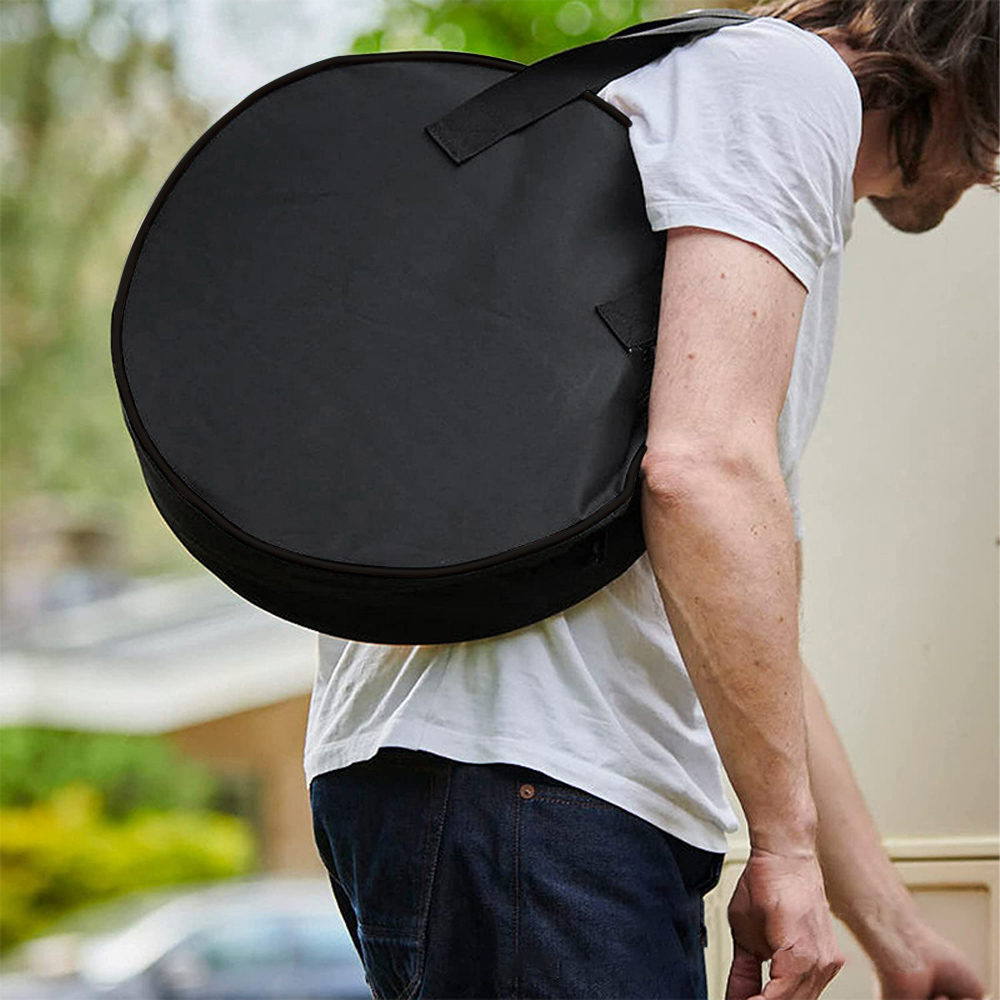 Car RV Caravans Wire Cable Harness Storage Bag Case Motorhome Gardening Portable Heavy Duty Cable Organizer RV Parts Black