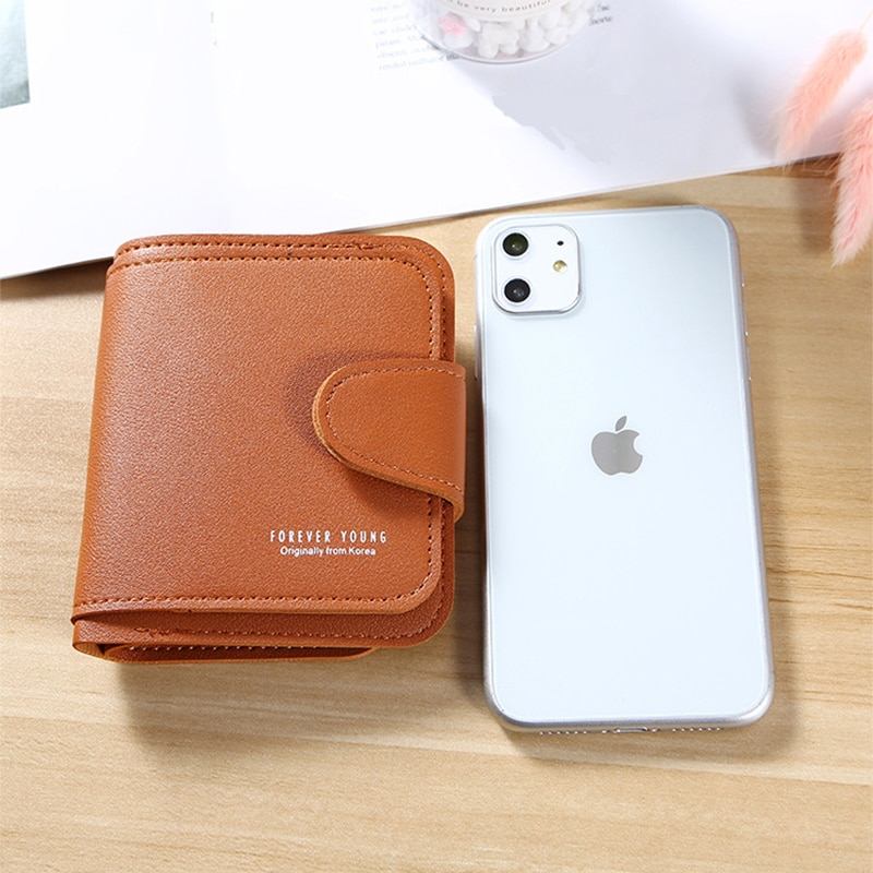 Wallet Women Short Purses Card Holder Clutch Wallets Purse Coin Pocket Ladies Female