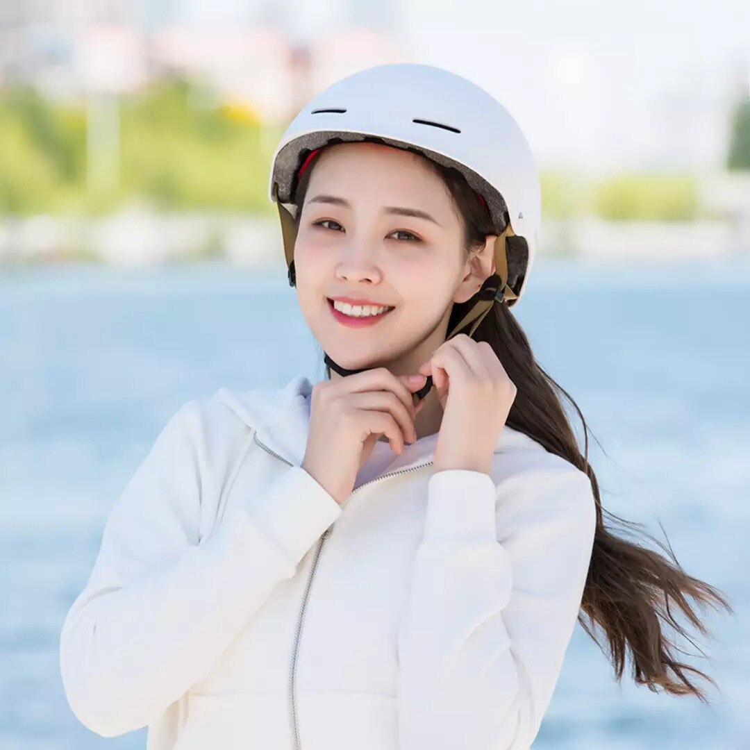 HIMO-casco de seguridad K1 K1M, protección transpirable y ajustable para patinete eléctrico Xiaomi M365 Pro, CE