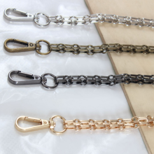 Diy 120 Cm Metalen Vervanging Chain Vervanging Voor Handtas Schoudertas Accessoires Schoudertas Riem Met Gesp Tas Keten