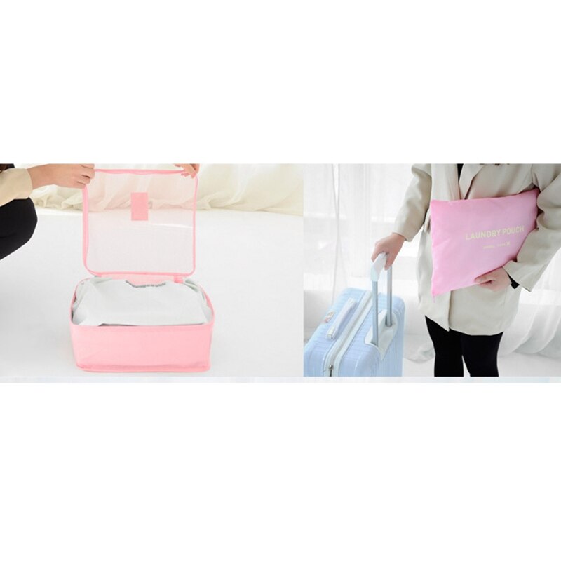 -reis draagbare opbergtas zesdelige bagage kleding waterdichte afwerking tas opbergtas reis zakelijke reisbagage opbergtas