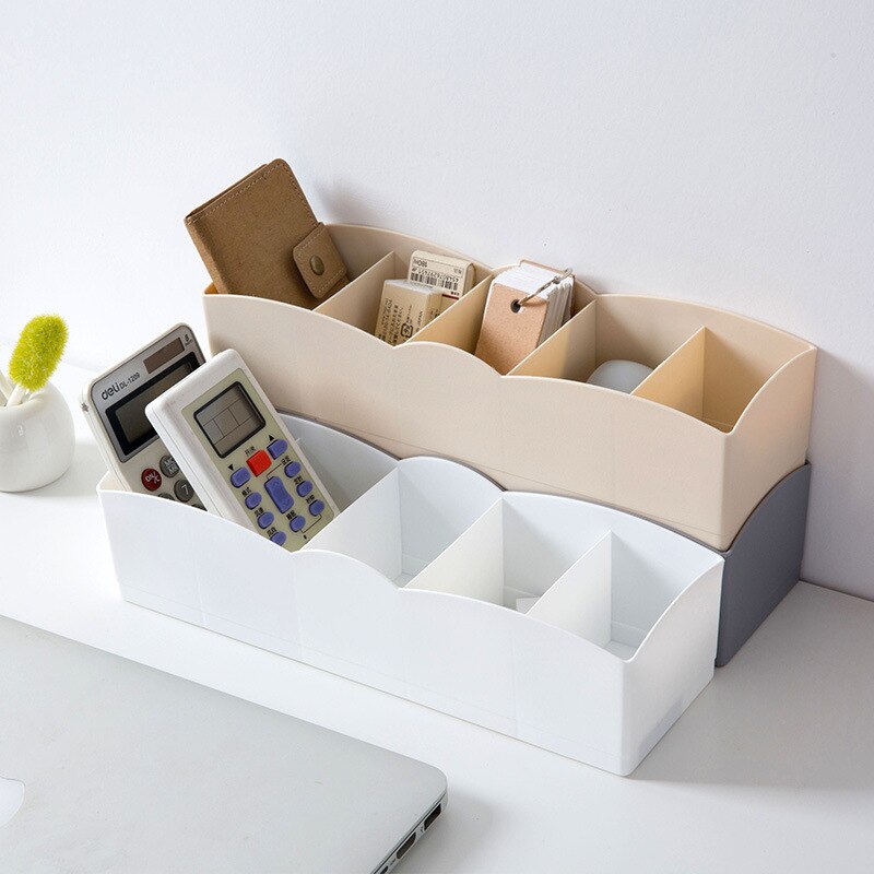 Fowecelt 5 Grids Lade Organizer Ondergoed Kleding Organizer Box Closet Organizer Stropdassen Sokken Shorts Bra Desk Organizer