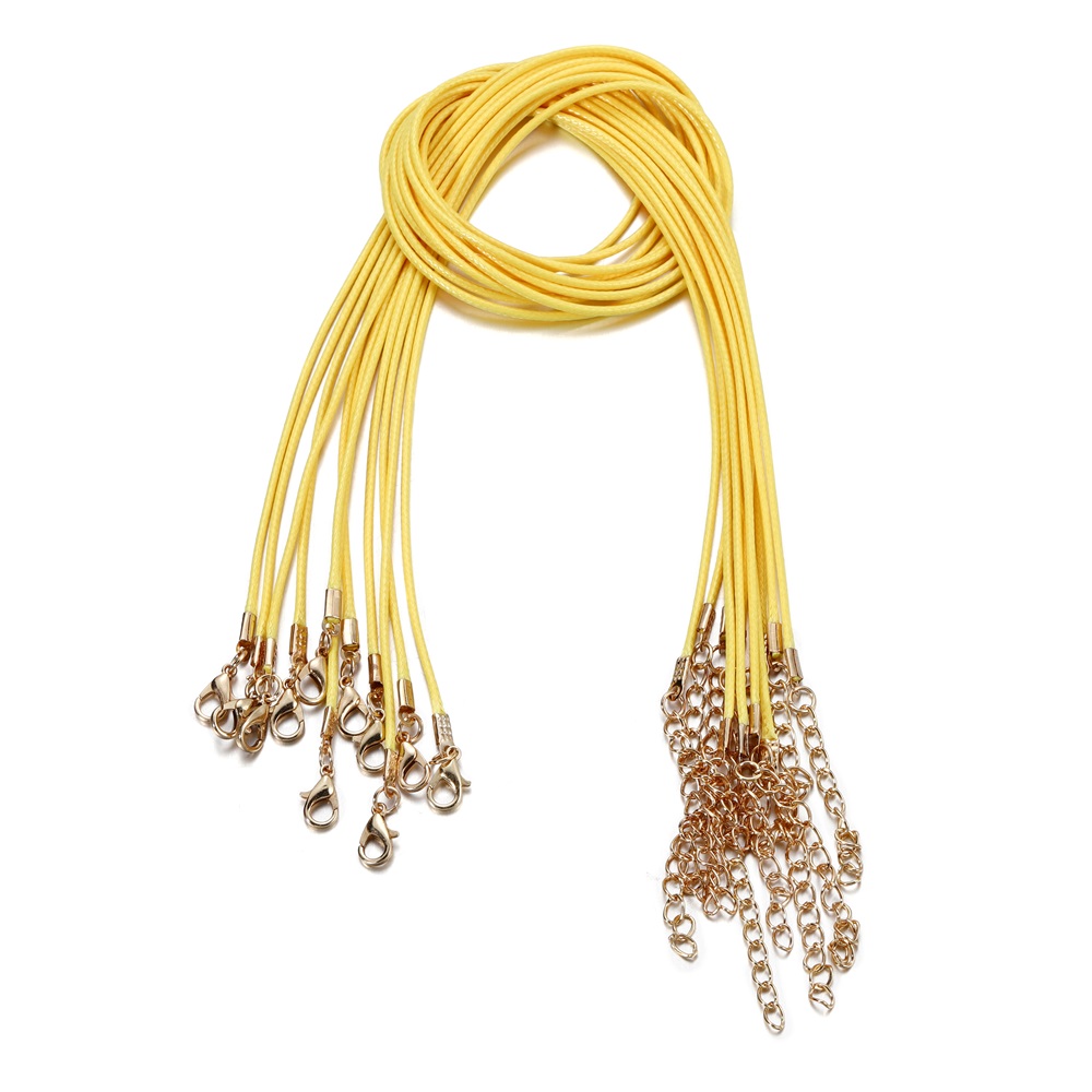 10 unids/lote 1,5mm cordón de cuero COLLAR COLGANTE con cierre cuerda trenzada ajustable para fabricación de joyería DIY collar pulsera Acces: Gris oscuro