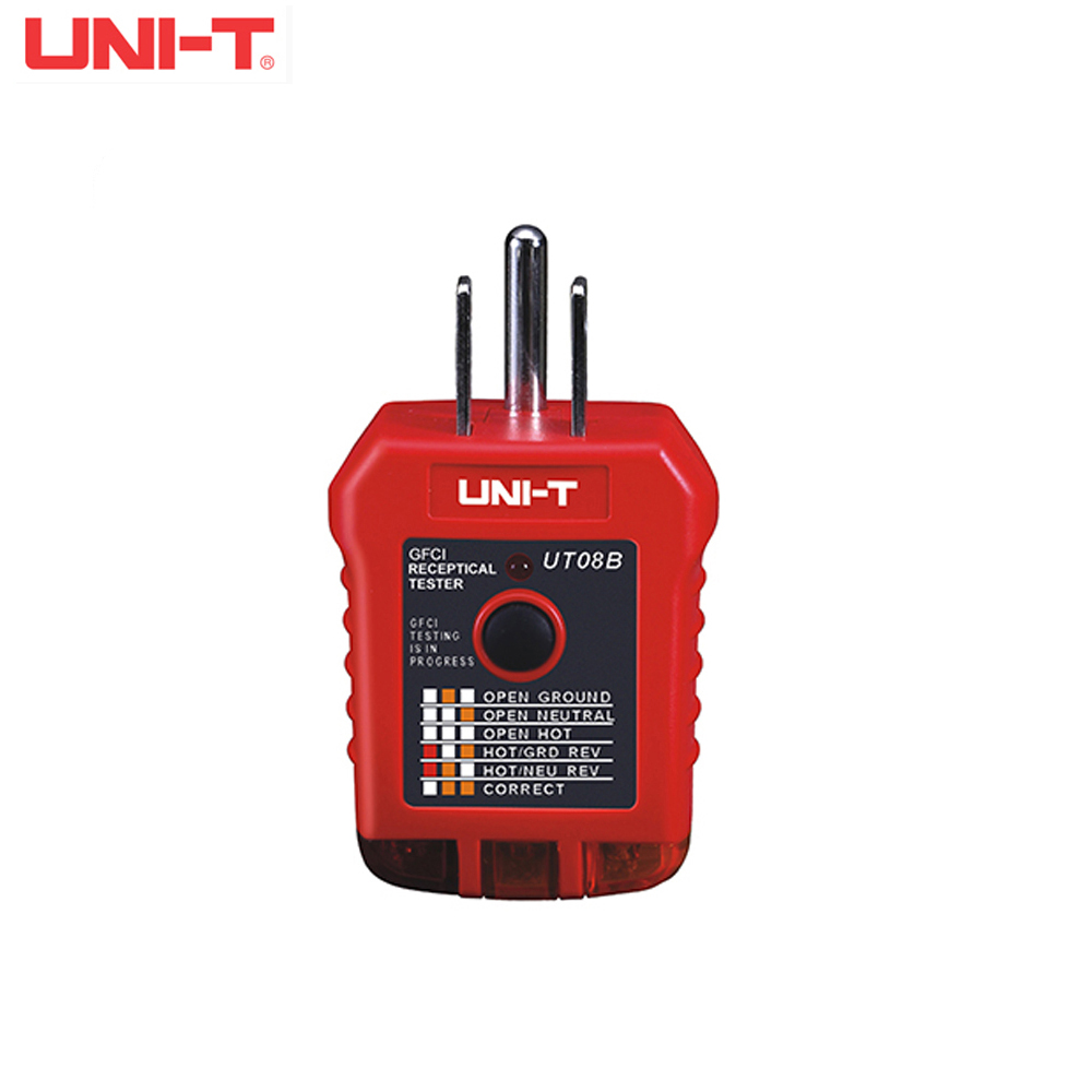 UNI-T UT08B Socket Tester US Plug Voltage RCD Sock... – Vicedeal