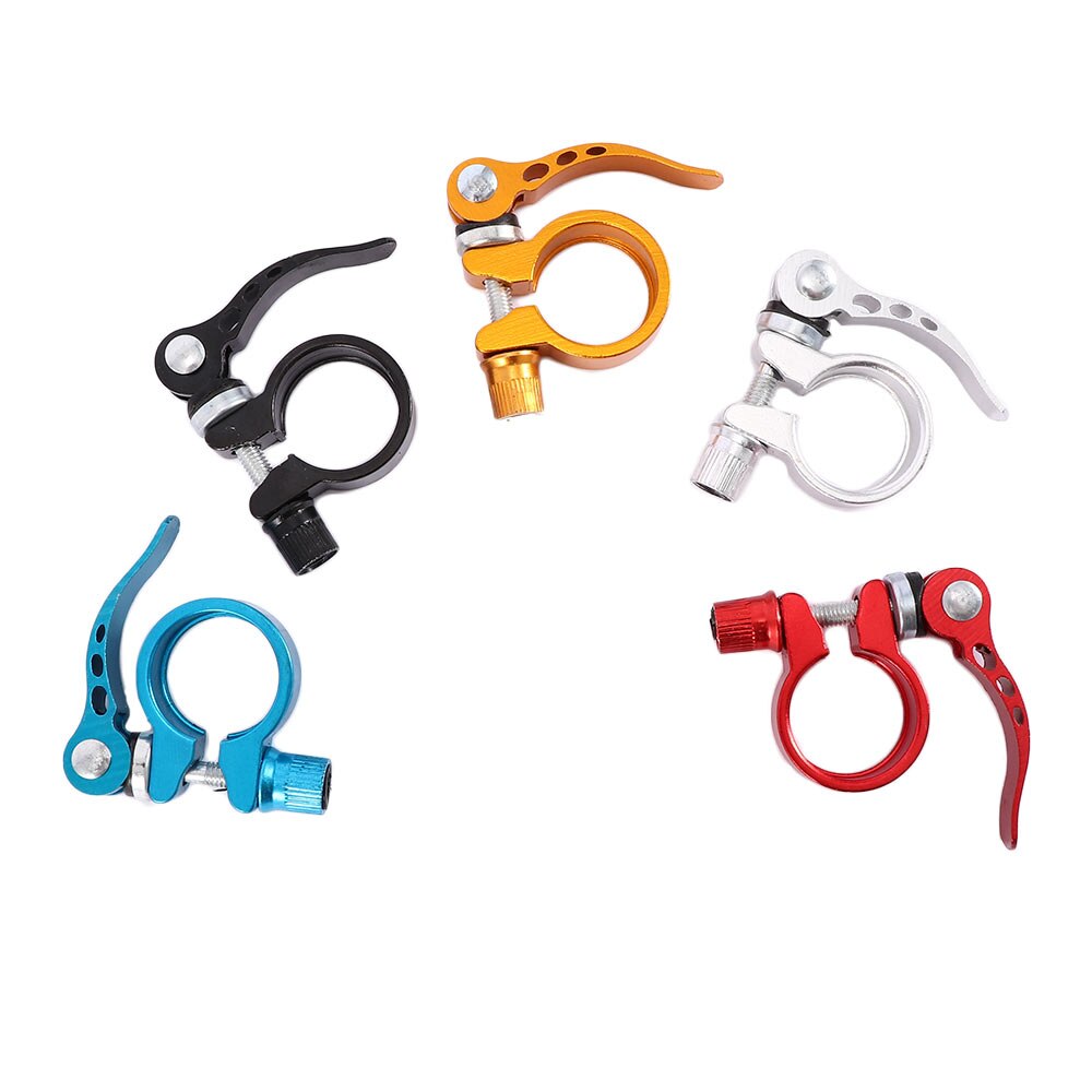 28.6/31.8/34.9Mm Legering Zadelpenklem Quick Mtb Fiets Fietsen Zadel Zadelpenklem Quick Release Spare onderdelen Voor Fietsen