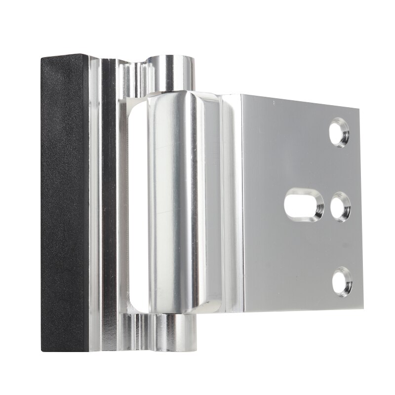 Silver/White Aluminum Door Reinforcement Lock Home Security Defender Lock High Security Door Reinforcement Lock Safety Tool