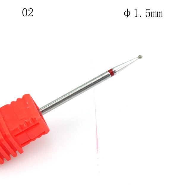 1Pcs Diamond Nail Drill Rotate Burr Bits Nail File Milling Cutter For Electric Manicure Machine Polish Remove Nail Art Tools: 2