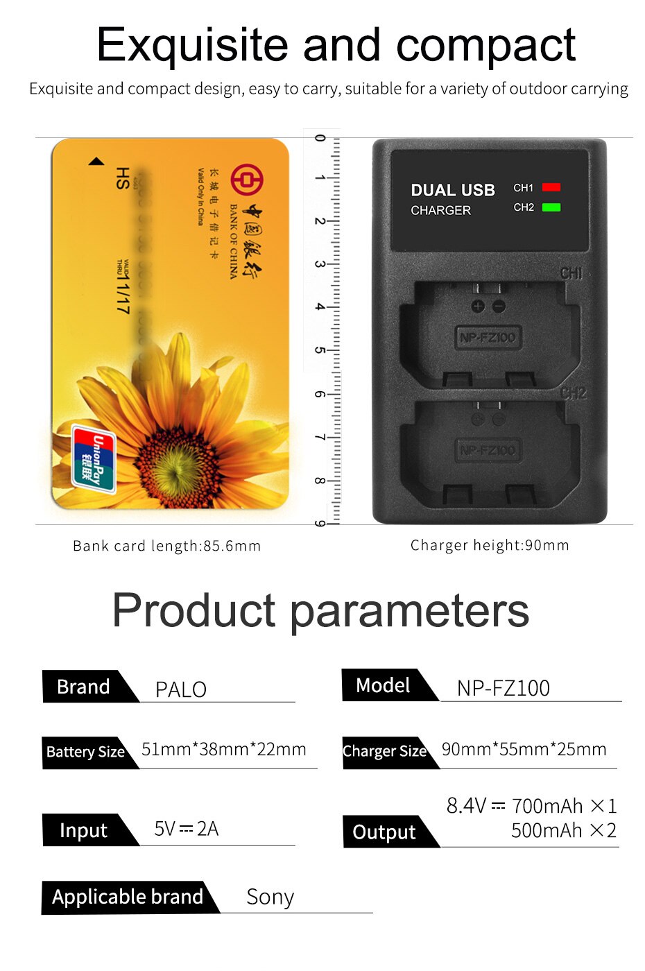 Voor Sony Batterij 7.2V 2280Mah NPFZ100 Np FZ100 Batterij + Lcd Dual Usb Oplader Voor NP-FZ100 Camera Batterij a9 A7R Iii A7 Iii A6600