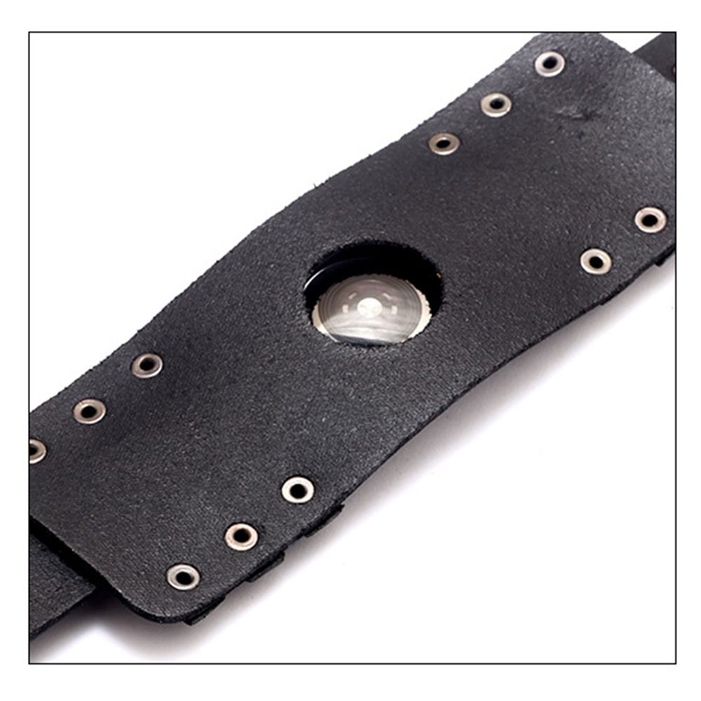 Punk Band Strap Leather Watch Strap Watch Band for Apple Watch Unisex