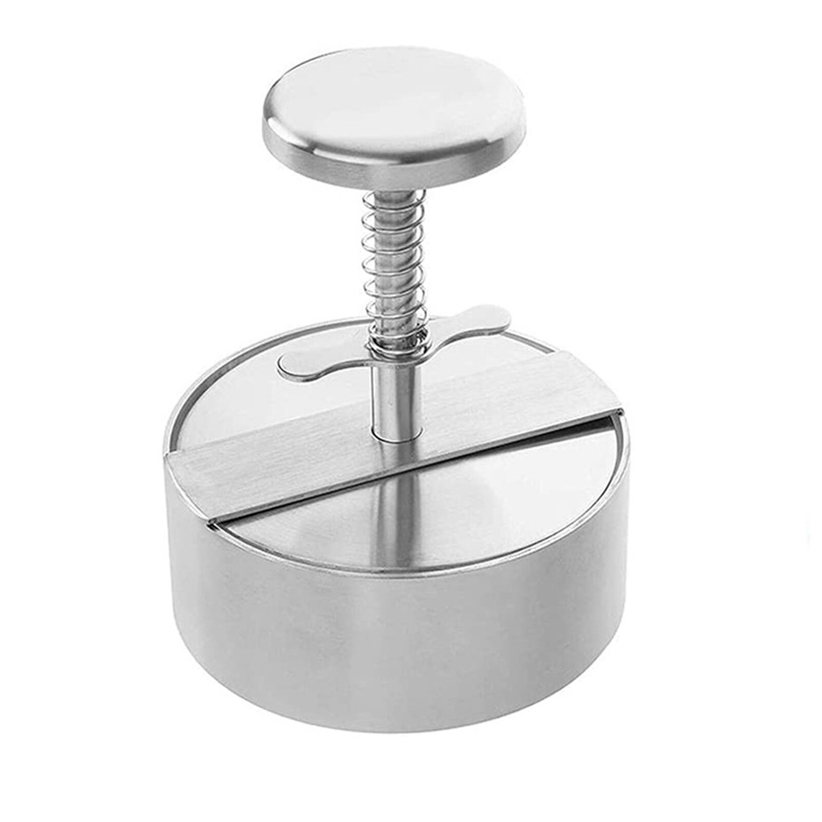 Stainless Steel Patty Making Beef BBQ Mold With Handle Party Non Stick Grill Burger Press Dinner Cooking Round Adjustable