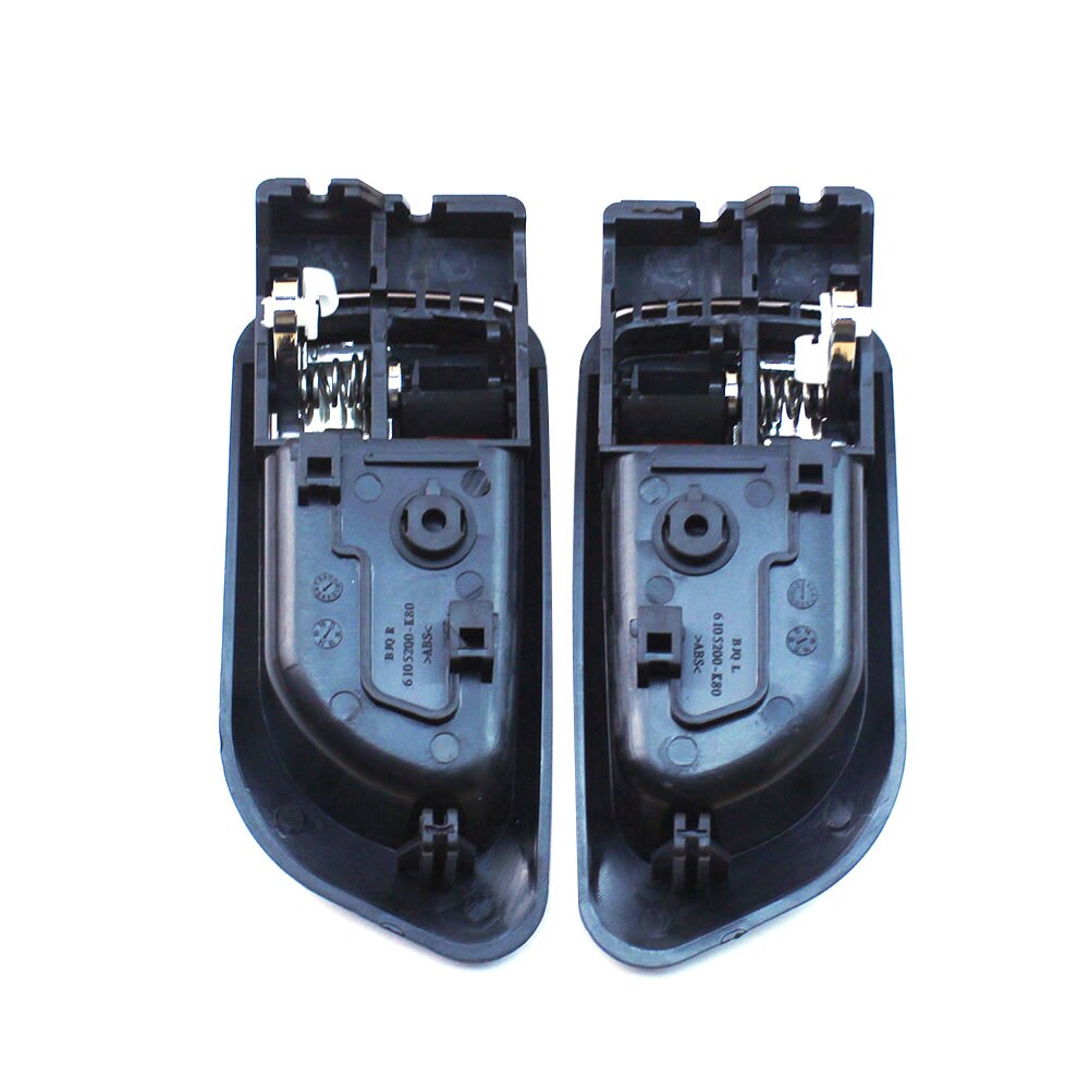 LARBLL Black Interior Door Handles Inner Inside Door Armest for GREAT WALL HOVER H5 HAVAL H3 H5 GWM X200