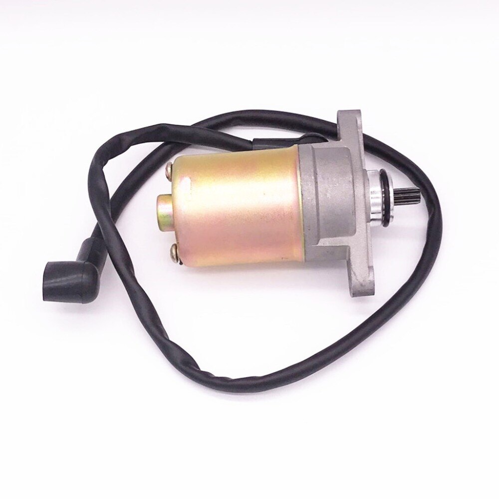 Motorcykel startmotor elektrisk starter  gy6 50cc 80cc scooter atv fyrhjuling motor elektrisk startmotor för kymco