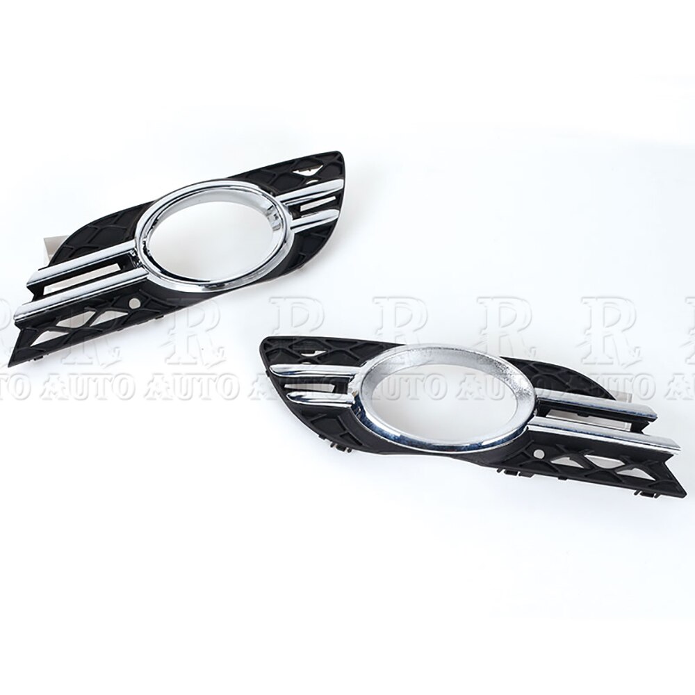 Cubierta de rejilla de luz antiniebla delantera para coche, embellecedor de parrilla para Mercedes Benz X-CAR W211 2007-09 2118850822 2118850922 a211851174 A2118851274, E-CLASS