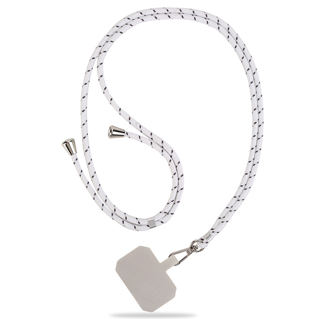 Universele Crossbody Patch Telefoon Lanyards Mobiele Telefoon Strap Lanyard Nylon Zachte Touw Mobiele Telefoon Opknoping Cord Holder: 2
