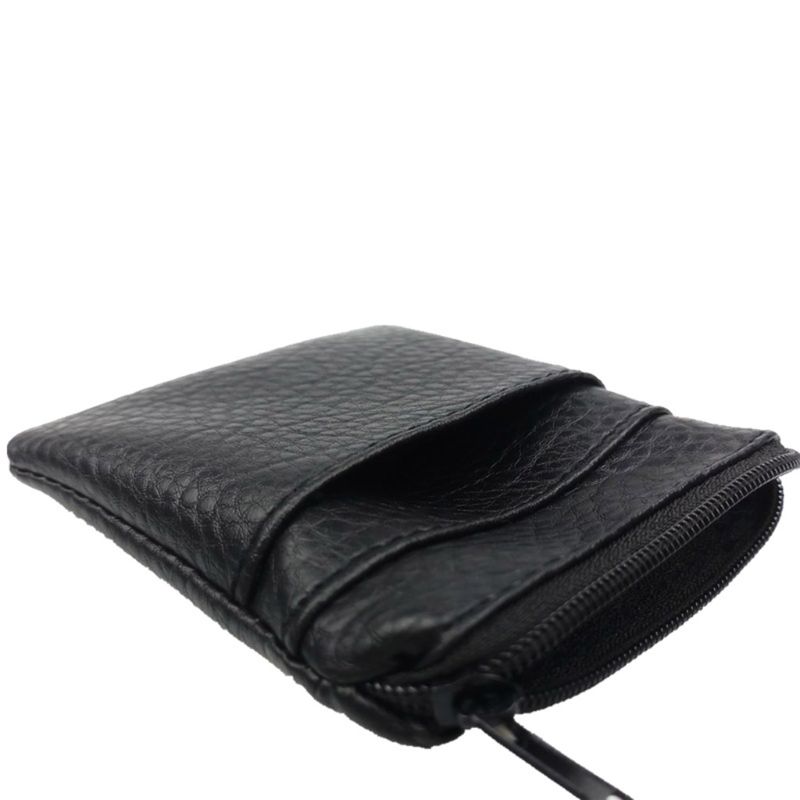 Männer Frauen Weichen PU Leder Geldbörse Brieftasche Tasche Ändern Pouch Schlüssel Karte Halter A69F