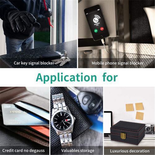 Anti Theft Faraday Box Car Keyless Signal Blocker RFID Faraday Key Fob Protector Prevent Your Key Fob For Privacy Protection