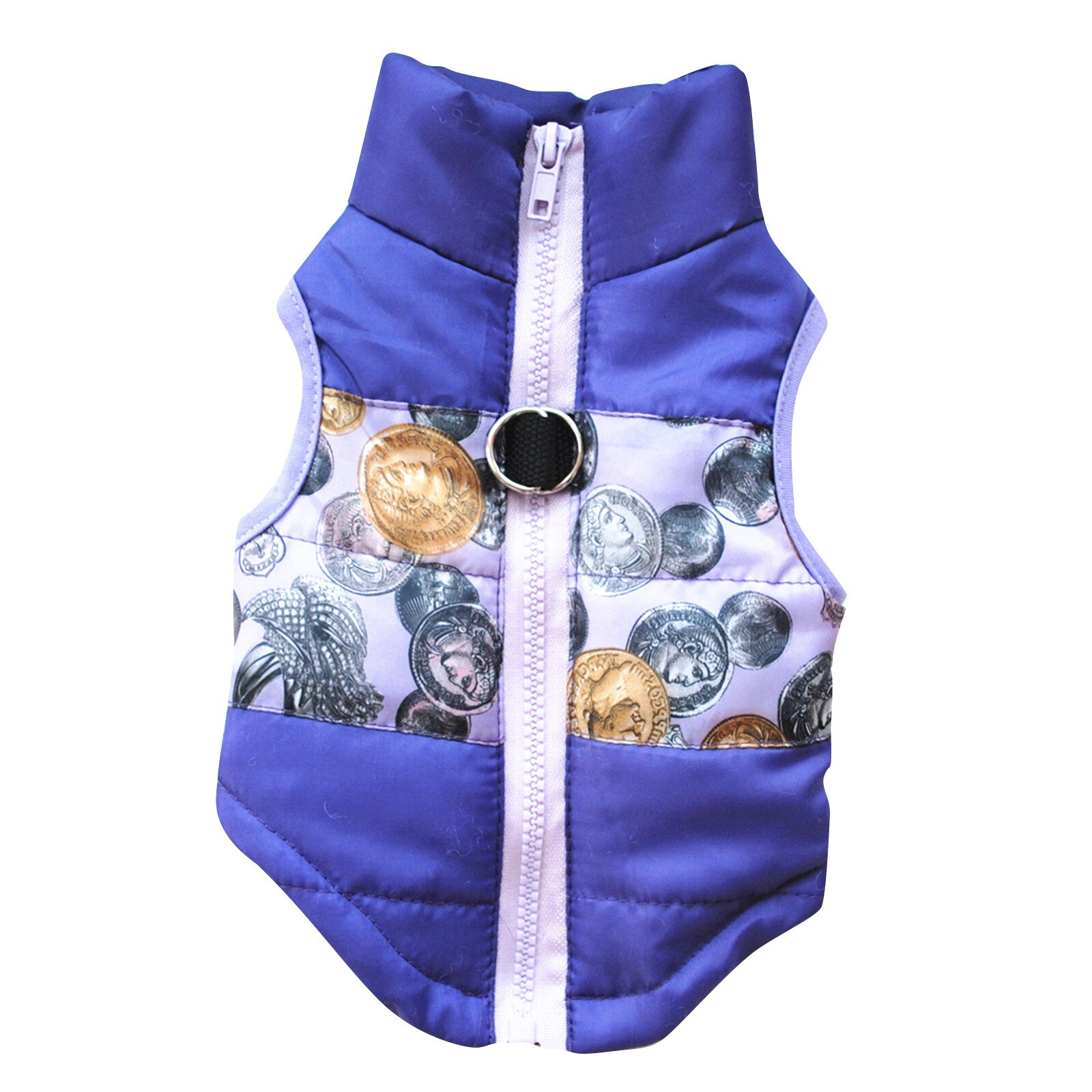 chien vêtements hiver chien manteau veste animaux vêtements pour petits chiens moyens manteau vêtements pour animaux de compagnie Chihuahua Ropa Para Perro: VIOLET / L