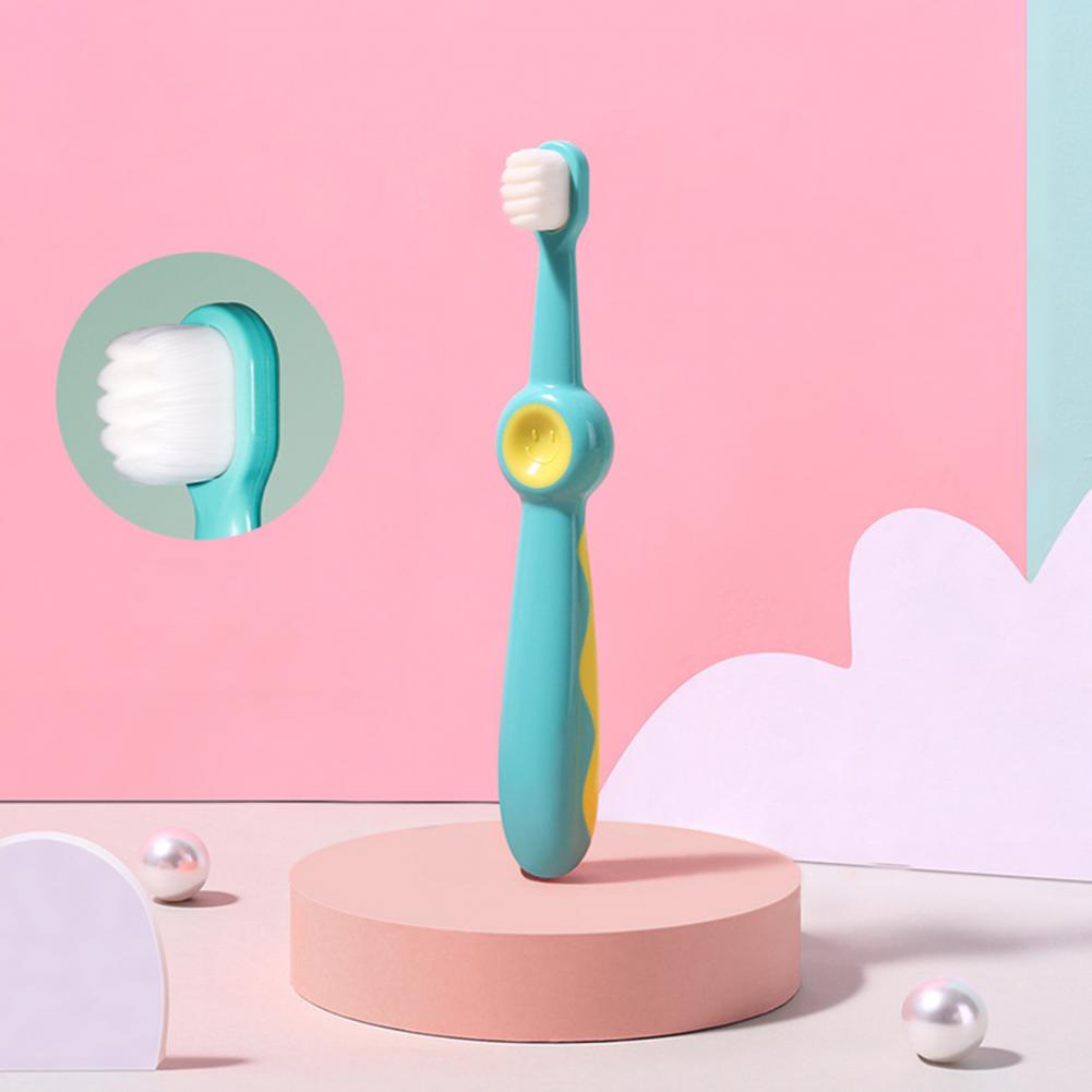 Baby Toothbrush with Anti-slip Handle Lightweight Safe PP Soft Bristles Toothbrushes for Kids Baby Tooth Care
