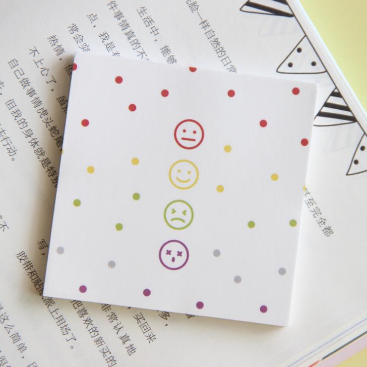 1 Pcs Kawaii Snoep Kleur Beren Bloem Hart Meisjes Papier Memo Pads Notepad Koreaanse Briefpapier Sticky Notes Bladwijzer: 1