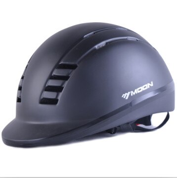 Maan ruiterhelm paardrijhelm zwart outdoor sportuitrusting heren fietshelm voor paardrijden in de buitenlucht: Ik