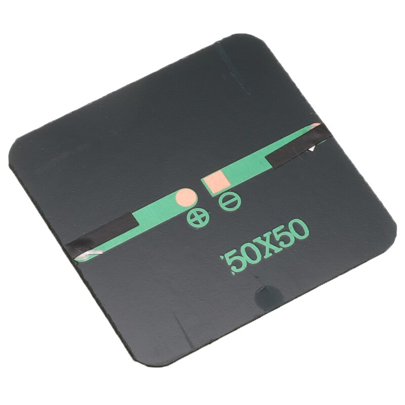 1pc mini painel solar 2 v 130ma 0.15a 0.3 w 50x50mm para mini carregamento do painel solar e geração de eletricidade