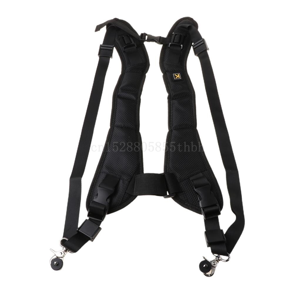 Doppel Dual Schulter Kamera Nacken Gurt schnell Schnelle Schlinge Kamera Gürtel für Digital SLR DSLR Kanon Nikon Kamera gürtel