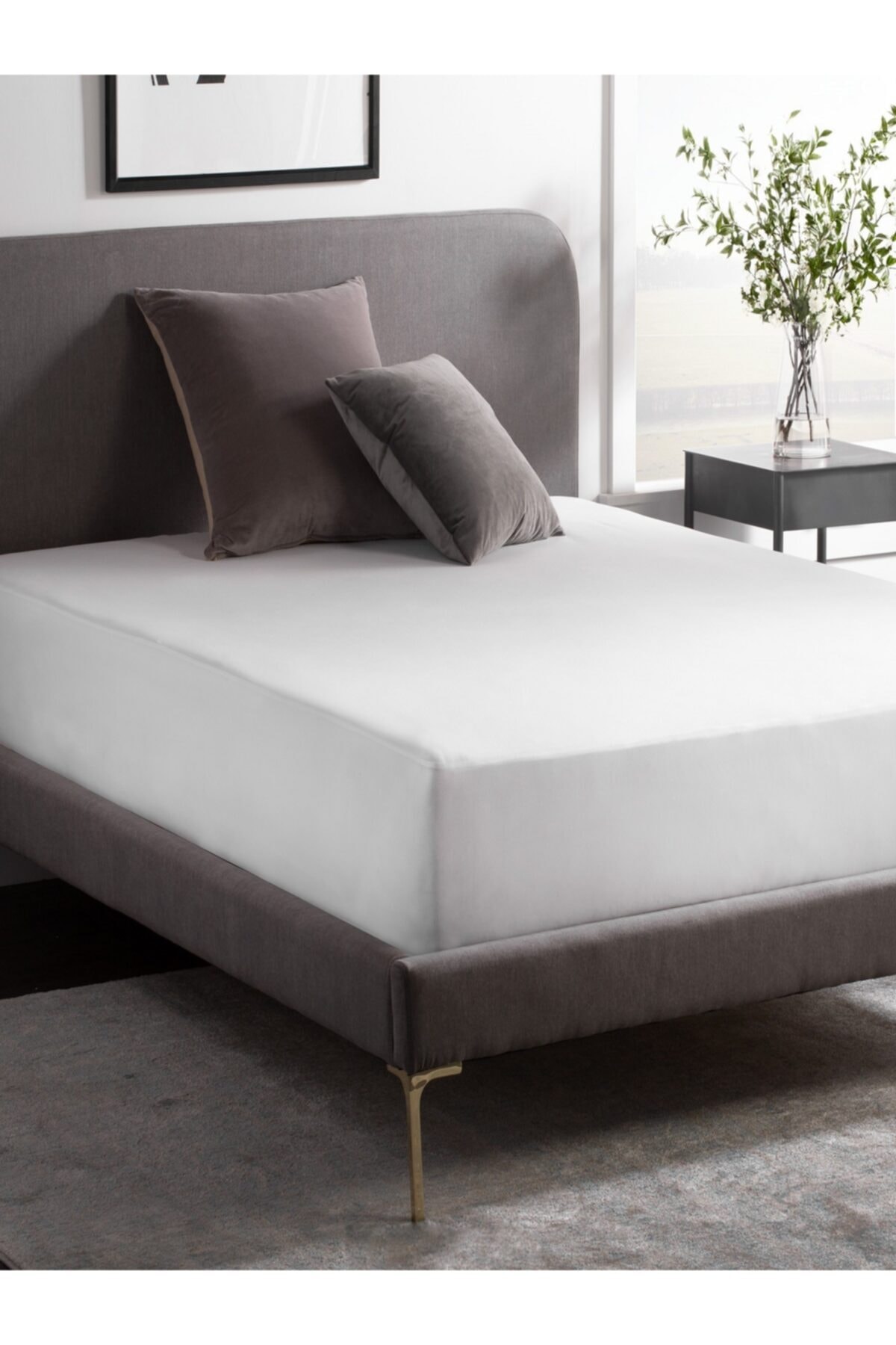 Micro Full Edge Fitted Liquid Proof Mattress Cover Защита для матраса