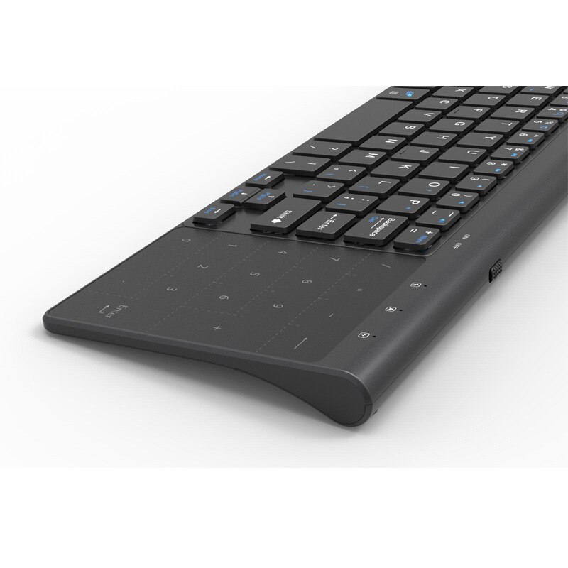 2.4G Touchpad Keyboard with Numbers Small Keyboard Ultra-Thin Mini Keyboard Keyboard Wireless Keyboard and Mouse Set Keyboard an