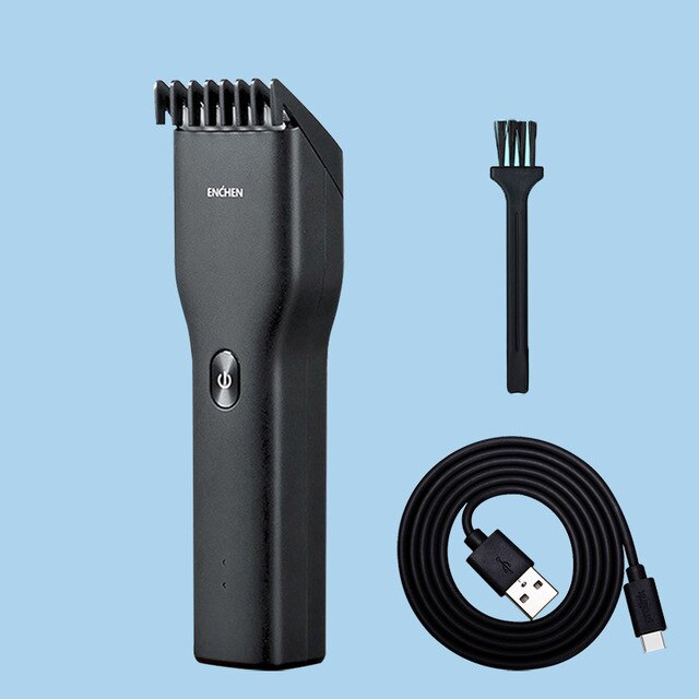 Xiaomi-Afeitadora eléctrica para hombres, maquinilla de afeitar para cortar el pelo, , para Barba, inalámbrica, 3: Negro