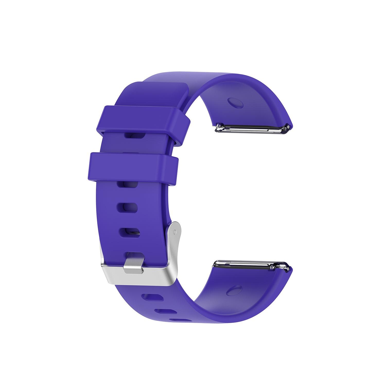 For Fitbit Versa 2 Smart Watch Replacement Waterproof Wristband 2 Official Silicone Strap Smart Watch Accessories Watch Band: 14 purple