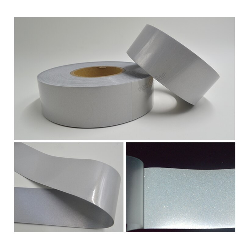 single side reflective elastic fabric with silver color