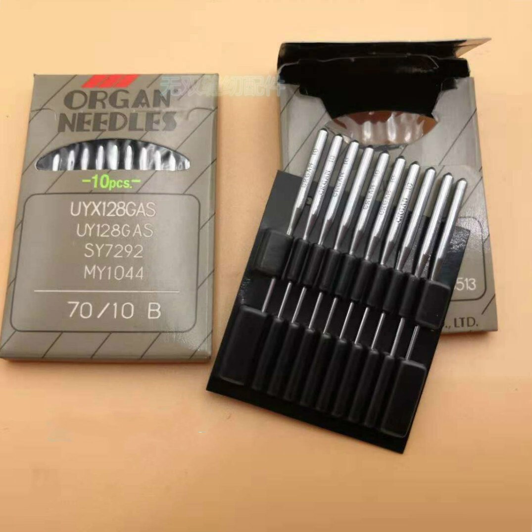 10pcs/lot ORGAN NEEDLES DBX1 DCX1 DPX5 UYX128GAS For Industrial Lockstitch Sewing Machine Singer JUKI brother: UYX128GAS(70-10B)