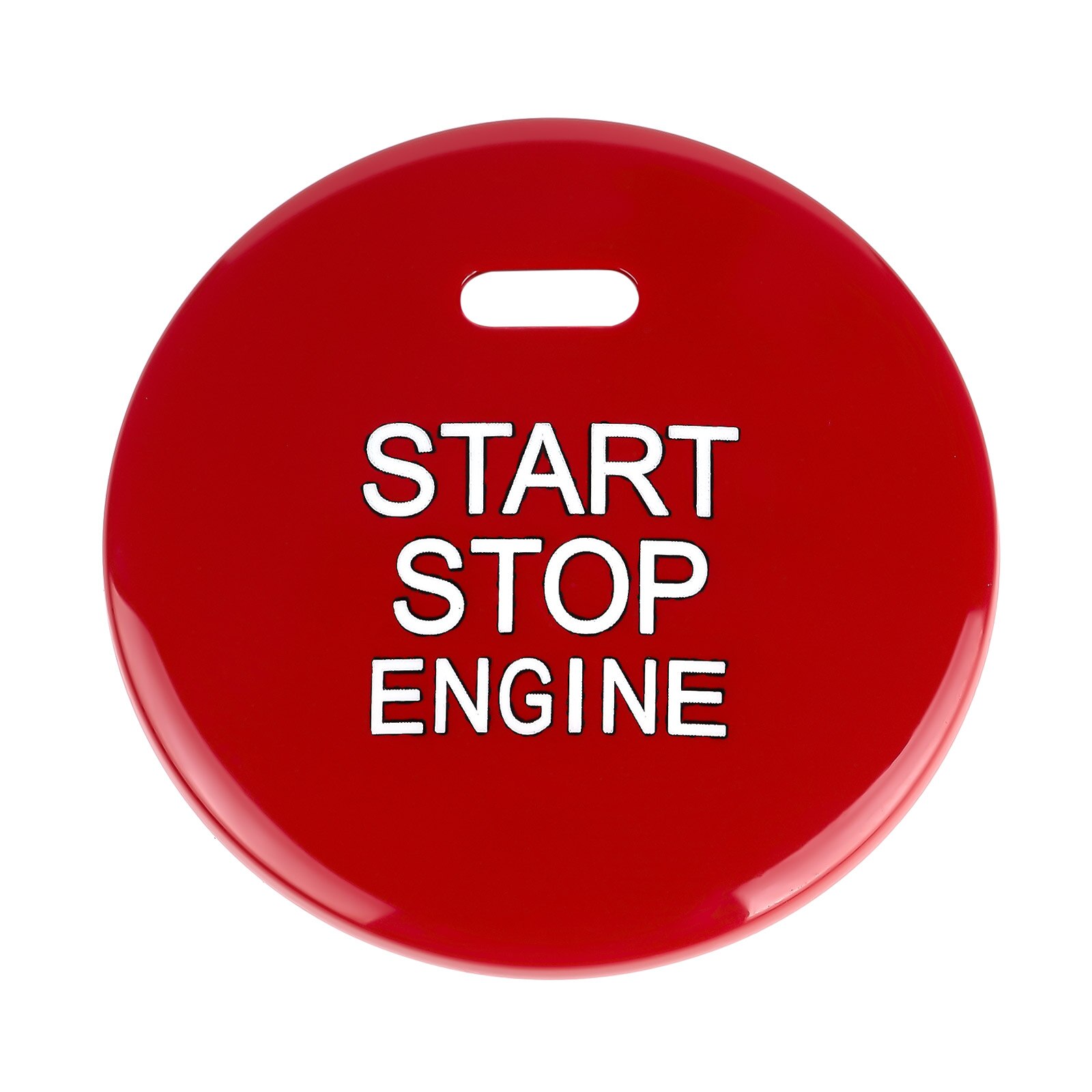 For Mazda 3 6 CX-3 CX-4 CX-5 CX4 CX5 START Engine Button Replace Cover STOP Key Accessories Switch Decoration: Red-Replace / mazda CX-5 2013-2019