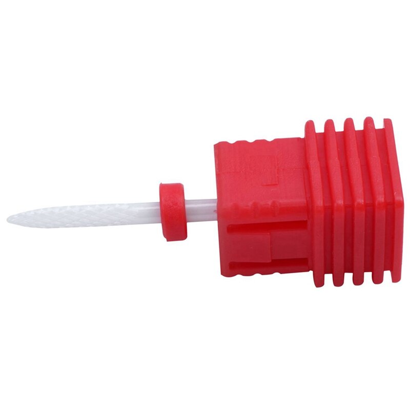 2 stuks keramische nagelboorbit schacht pedicure roterende vijl tool  - bt009- f &  bt003- m