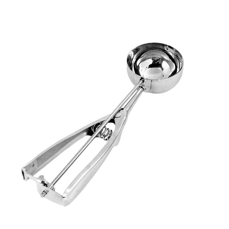 1 stk. køkkenisværktøj, bestik, kartoffelmos, isske, skeer, isgadgets, 4cm/5cm/6cm: S