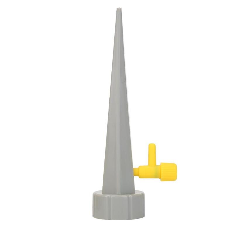 Système d'arrosage automatique d'irrigation par égouttement pic d'arrosage automatique pour plantes Kit d'irrigation par égouttement de bouteille de ménage d'intérieur de soin de fleur: 1 Grey