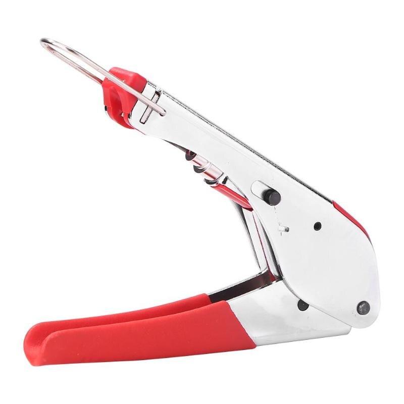 Stripping Terminal Connector Compression Tool For RG6 F Fitting Coaxial Cable Crimper Striper Wire Stripping Pliers Kit
