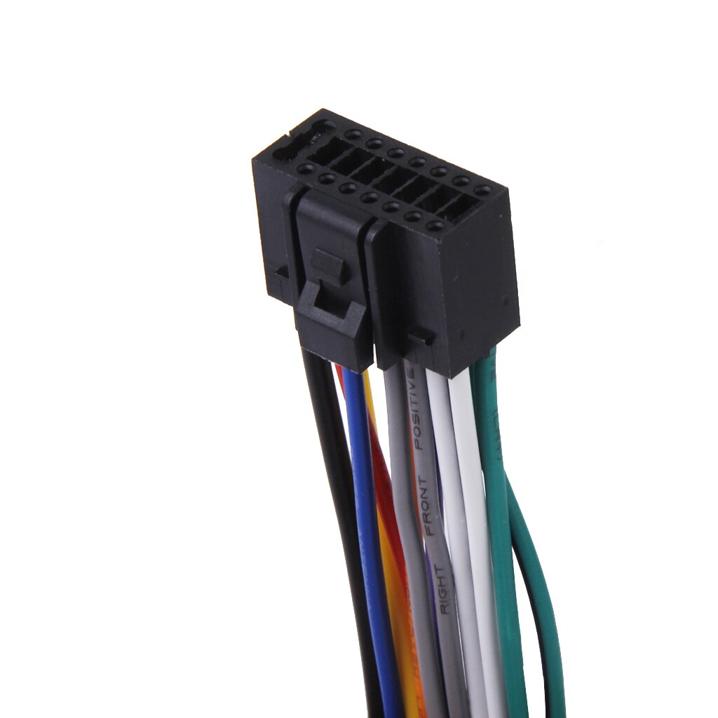 Arnés de cables estéreo para Radio de coche Cable de instalación conector de 16 pines arnés de cables de