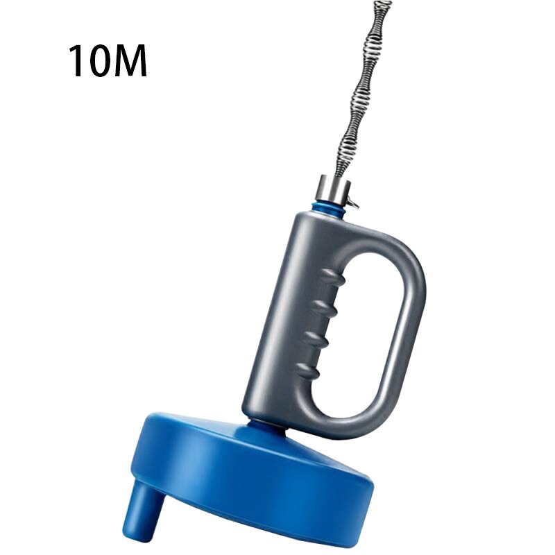 10M 5M 3M Drain Unblocker Flexible Rod Auger Snake Rod Kitchen Toilet Sewer Blockage Cleaner Hair Clogging Pipe Dredger: 10M